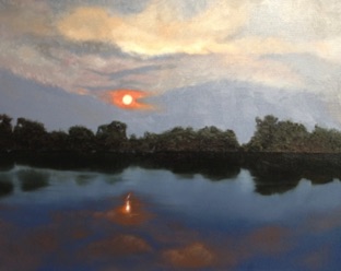 Smith Lake Sunset 2
Wash Park, Denver
oil on canvas - SOLD 🔴